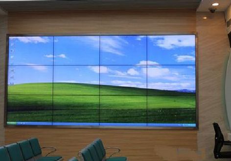 新沂液晶拼接屏的另类用法。